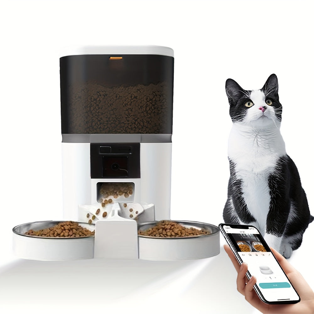 NNETM Smart Pet Feeder with HD Camera & App Control-1