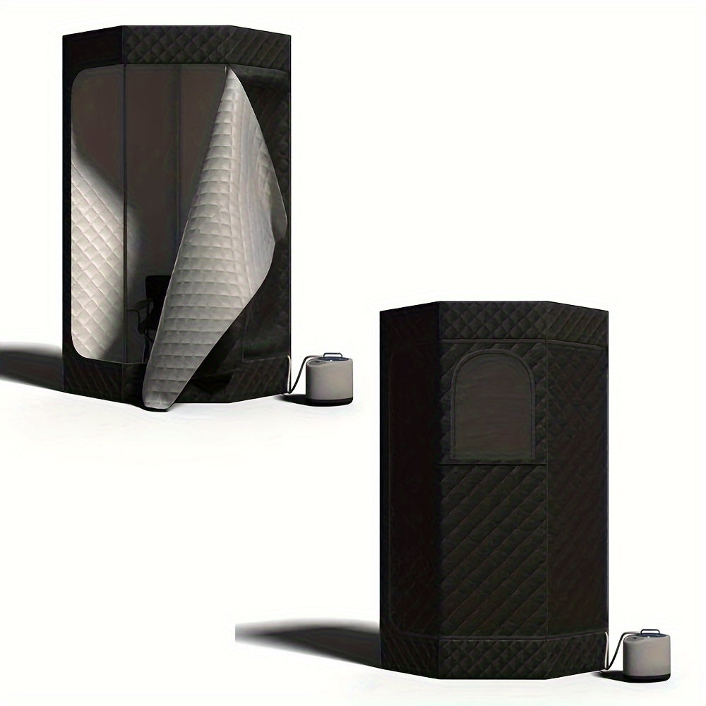 NNETM Pentagon Sauna Tent & Portable Ice Bath Tub-4