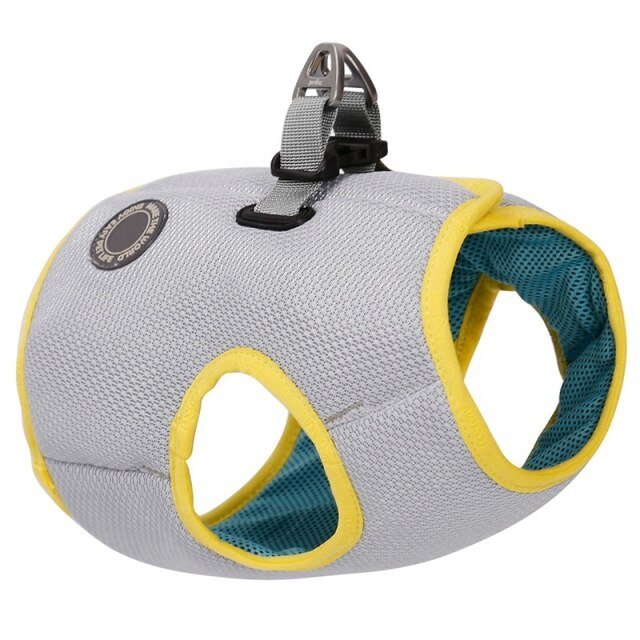 Dog Harness and Leash Set for Chihuahua Pug Small Medium Puppy Cat Harnesses Vest Cooling Walking Lead Harness-3