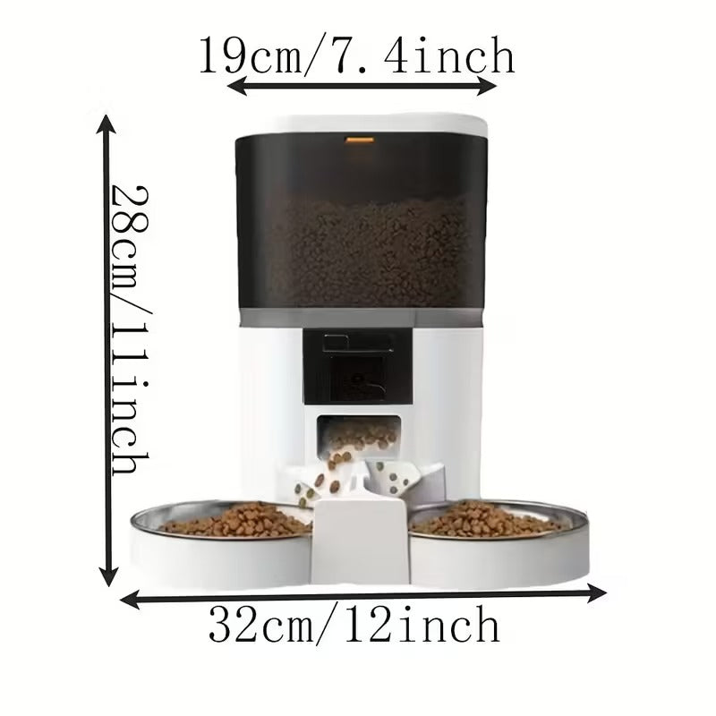 NNETM Smart Pet Feeder with HD Camera & App Control-3