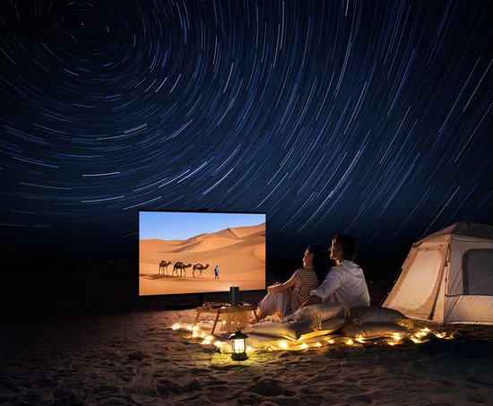 Anker Nebula Capsule 3 (D2425212) – Draagbare Mini Beamer met Laserprojectie & Android TV